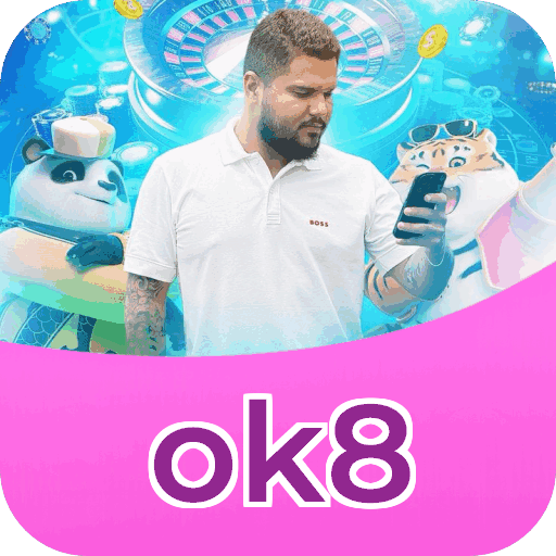 Catálogo slots ok8 mostrando top jogos Gates Olympus Sweet Bonanza Fortune Tiger Big Bass volatilidade RTP